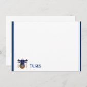 Carte à note plate-forme (Devant / Derrière)