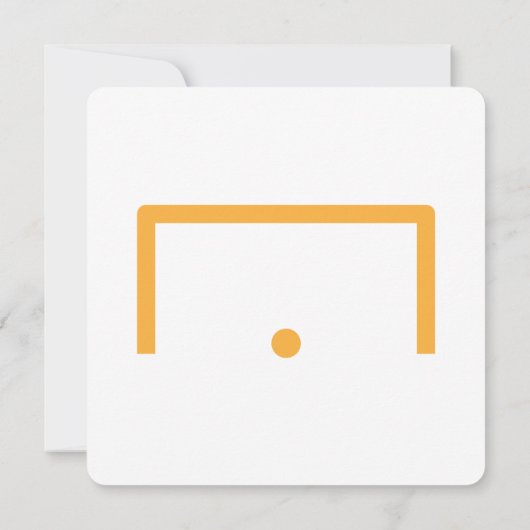 Carte à note plate Objectif (Dos)