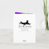 CARTE À Notes Du Laboratoire De Popart (Dos)