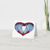 Carte à notes "L'amour n'est pas noir et blanc" (Devant)