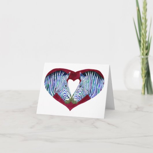 Carte à notes "L'amour n'est pas noir et blanc" (Devant)