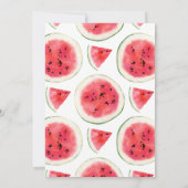 Carte à notes plats de pastèque (Dos)