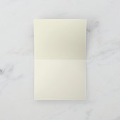 Carte à notes pliées : Pain de banane W/ une banan (Intérieur)