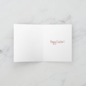 Carte à notes "Prendre le Stock pour Pâques" (Intérieur)