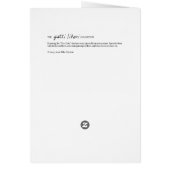 Carte à notes "Triangles" - Collection Gatti Liber (Dos)