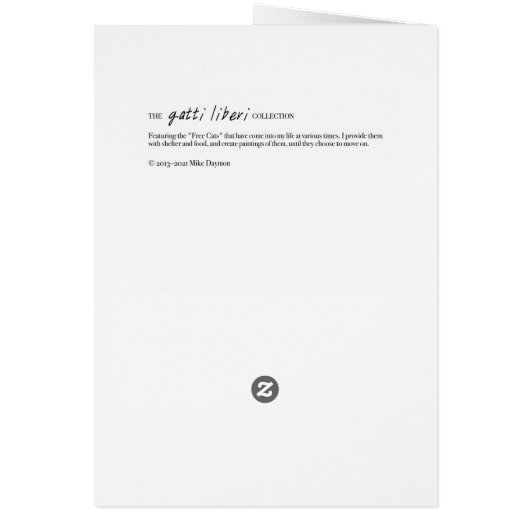 Carte à notes "Triangles" - Collection Gatti Liber (Dos)