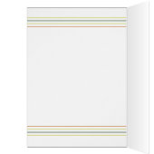 Carte à notes "Triangles" - Collection Gatti Liber (Intérieur (Gauche))