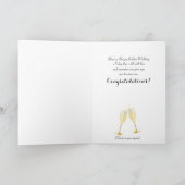 Carte ⭐ à notre 50e anniversaire | Texte do-it-yourself (Intérieur)