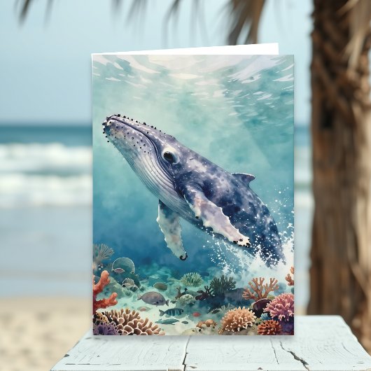 Carte A Oceanic Themed Birthday Poem 