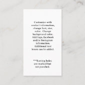 Carte à oreiller pour les affaires de bijoux. Peut (Dos)