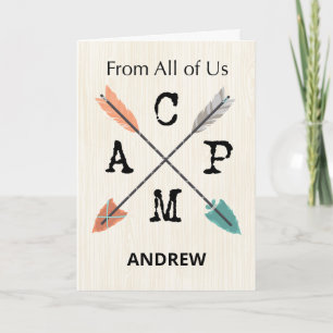 Carte À partir du camp de groupe Personnaliser les flèch