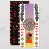 Carte A Path Through a Journey Flat Card (Devant / Derrière)