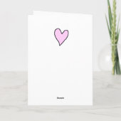 Carte A Peaceful Birthday (Dos)
