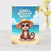 Carte À penser à toi (Fleur jaune)