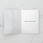Carte À penser à vous Daisy et Ruban (Intérieur)