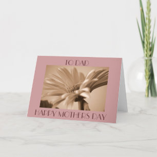 CARTE À PÈRE JOYEUX JOUR DES MÈRES