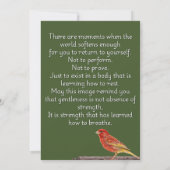 Carte A Place to Exhale (Dos)