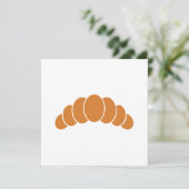 Carte à plat Croissant (Debout devant)