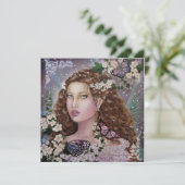 Carte à plat de la reine Hawhtorn (Debout devant)