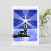 Carte à plat du phare Christmas Tree (Debout devant)