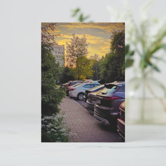 Carte à plat du soir de Sotnichenko - Personnalise (Debout devant)