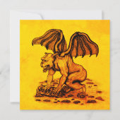 Carte à plat Golem Gargoyle (Devant)
