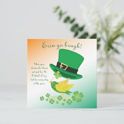 Carte à plat Lucky Flight de Shoemaker (Debout devant)