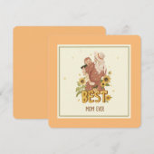 Carte à plat "Mère et fille au milieu des tourneso (Devant / Derrière)