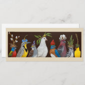 Carte à plat Peace (Devant / Derrière)