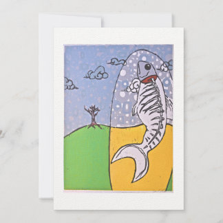 Carte à plat "Poisson brut à manger"