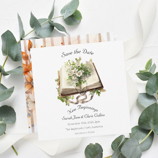 Carte à plat pour annoncer la date de votre événem