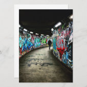 Carte à plat pour graffiti art (Devant / Derrière)