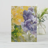 Carte à plat Printemps (Debout devant)