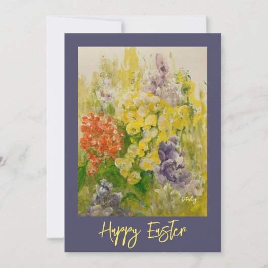 Carte à plat Printemps (Devant)