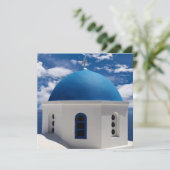 Carte à plat Santorin, Grèce (Debout devant)