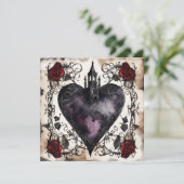 Carte à plat Secret Admirer avec inscription sur l (Debout devant)