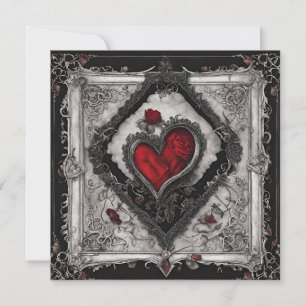 Carte à plat Secret Admirer avec inscription sur l