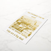 Carte à plat "Voyage de pêche annuel pour petite e (Rotation)