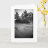 Carte à pluies dures (Fleur jaune)