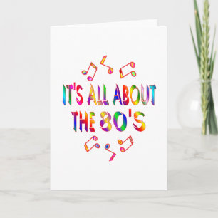 Carte A propos des années 80