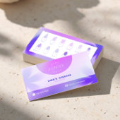 Carte à puce à dégradé violet pour les techniciens