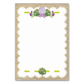 Carte à puce Burlap (Dos)