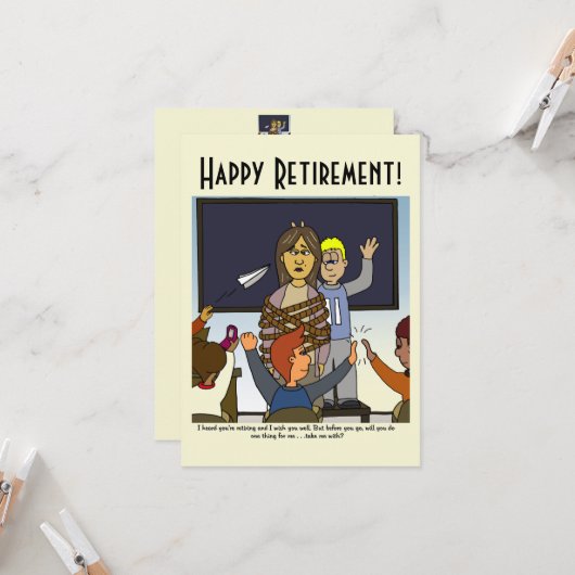 Carte à puce de retraite (Devant/Arrière en situation)