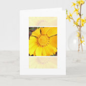 Carte à puce jaune (Fleur jaune)