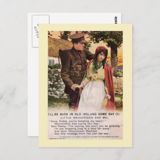 Carte à puce WW1 (Devant / Derrière)