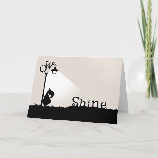 Carte A Qefficace, Shiny Greeting. (Devant)