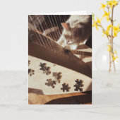 Carte A Quiet Note Between Strings (Fleur jaune)