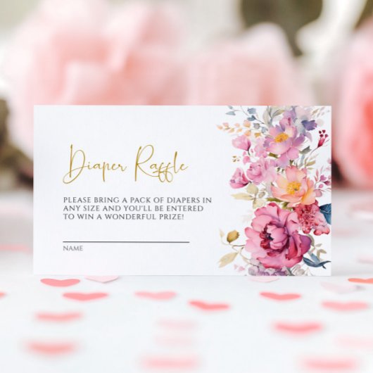 Carte à rabat Fleur sauvage violet