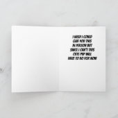 CARTE **A ROSE** FOR MY NIECE "YOUR BIRTHDAY CARD" (Intérieur)