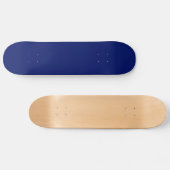 Carte à roulettes Solid Navy Blue Skateboard (Horz)